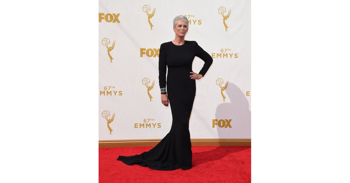 Jamie Lee Curtis Emmys 2015 Red Carpet Dresses POPSUGAR Fashion