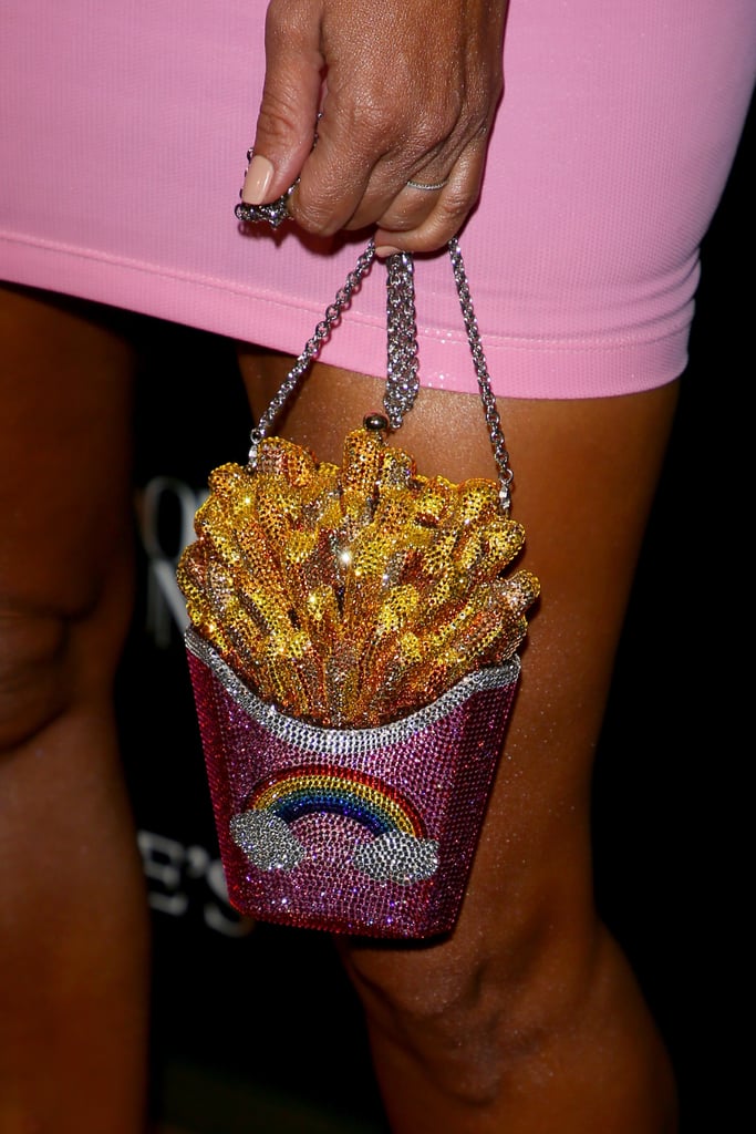 Kim Kardashian's French Fries Clutch August 2018