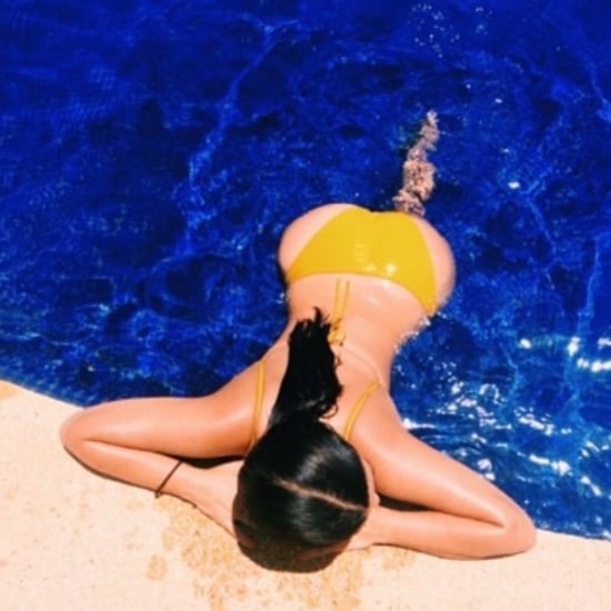 Kim Kardashian Lady Lumps Instagram Picture 2014