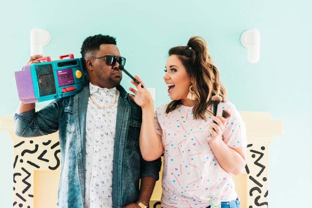 Retro '80s and '90s Engagement Shoot