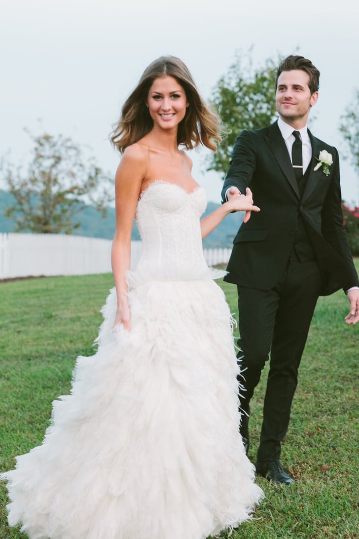 Kings Of Leons Jared Followill Married A Monique Lhuillier Clad