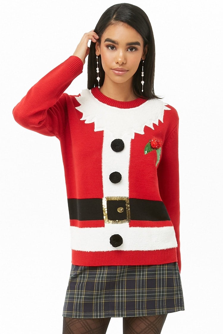 Santa Suit Graphic Sweater