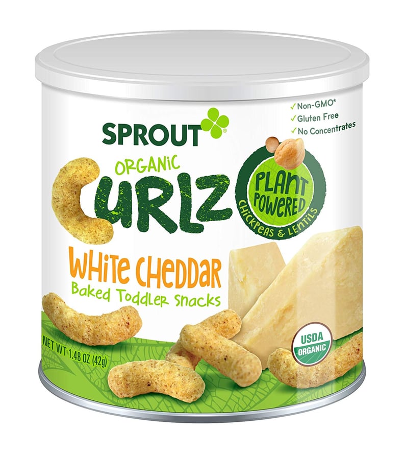 Sprout Organic Curlz Toddler Snacks, White Cheddar