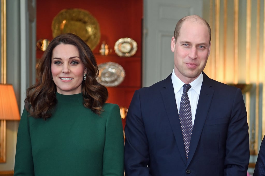 The Duke and Duchess of Cambridge at the Royal Palace of Stockholm