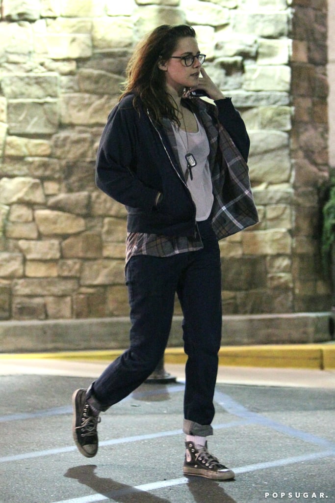 Kristen Stewart Grocery Shopping in LA