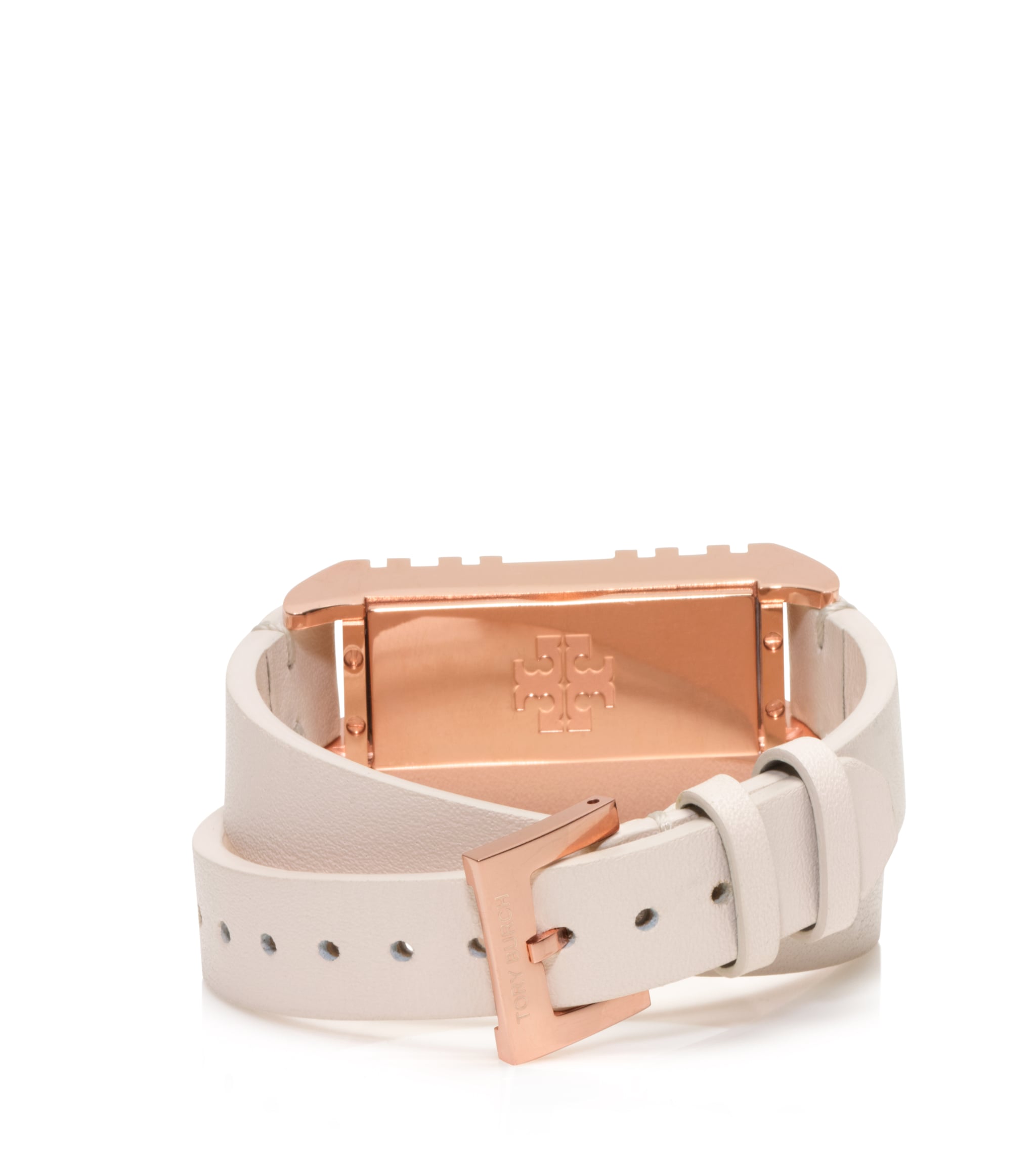 Tory Burch For Fitbit Fret Double-Wrap Bracelet in Light Oak/Rose | Tory  Burch and Fitbit Just Released Their Chicest Collaboration Yet | POPSUGAR  Fitness Photo 5