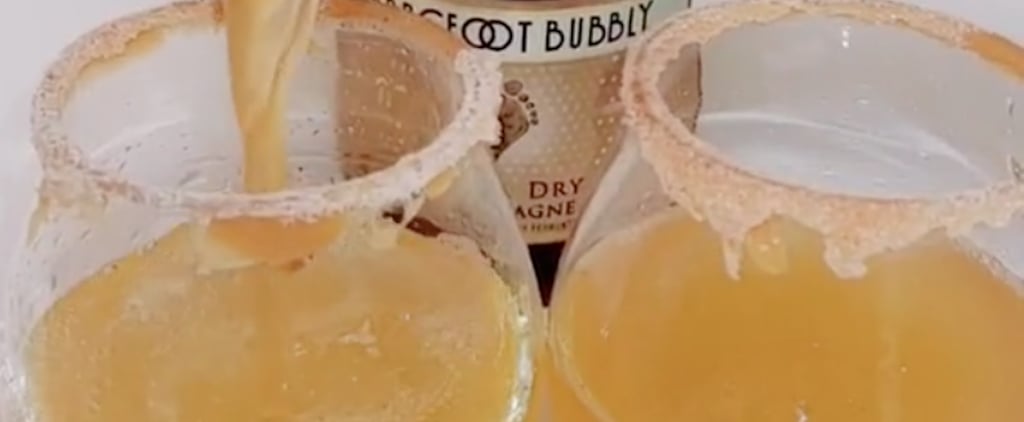 How to Make Apple Cider Mimosas | TikTok Videos