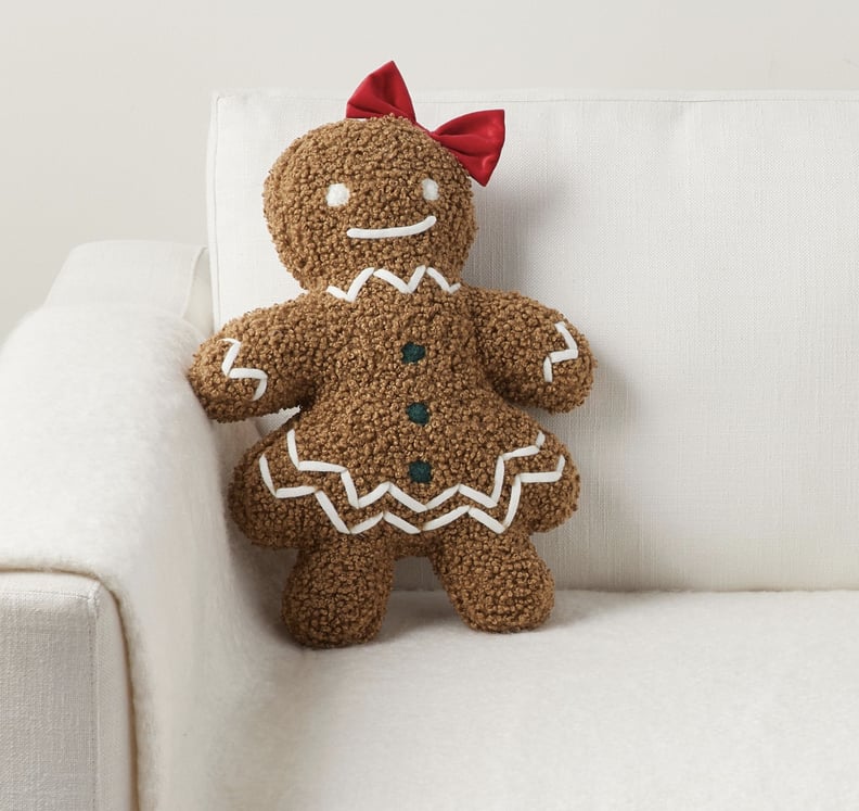 Shop Pottery Barn's Ms. Spice Gingerbread Pillow