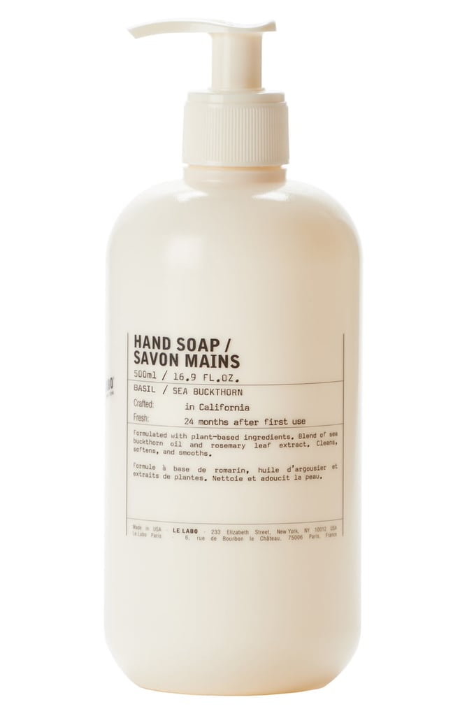 Le Labo Jumbo Basil Hand Soap Best Nordstrom Anniversary Sales and Deals 2020 POPSUGAR