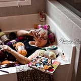 Grandma Poses For Boudoir Photo Shoot in Bathtub of Yarn POPSUGAR Family