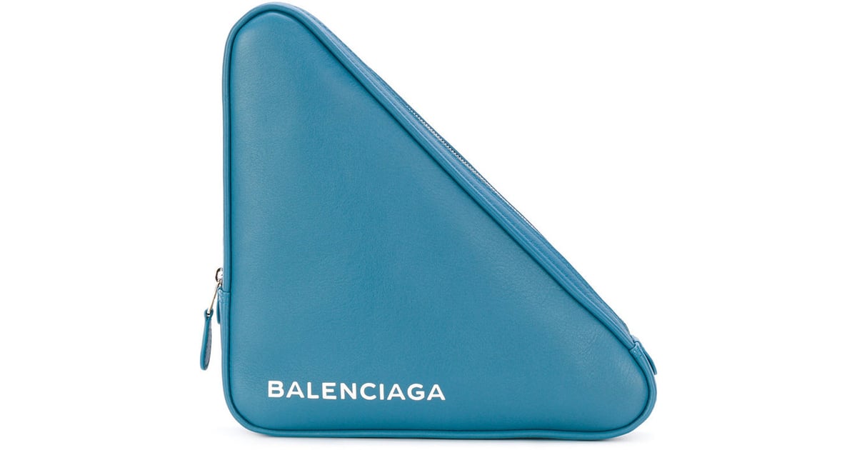 balenciaga triangle pochette s