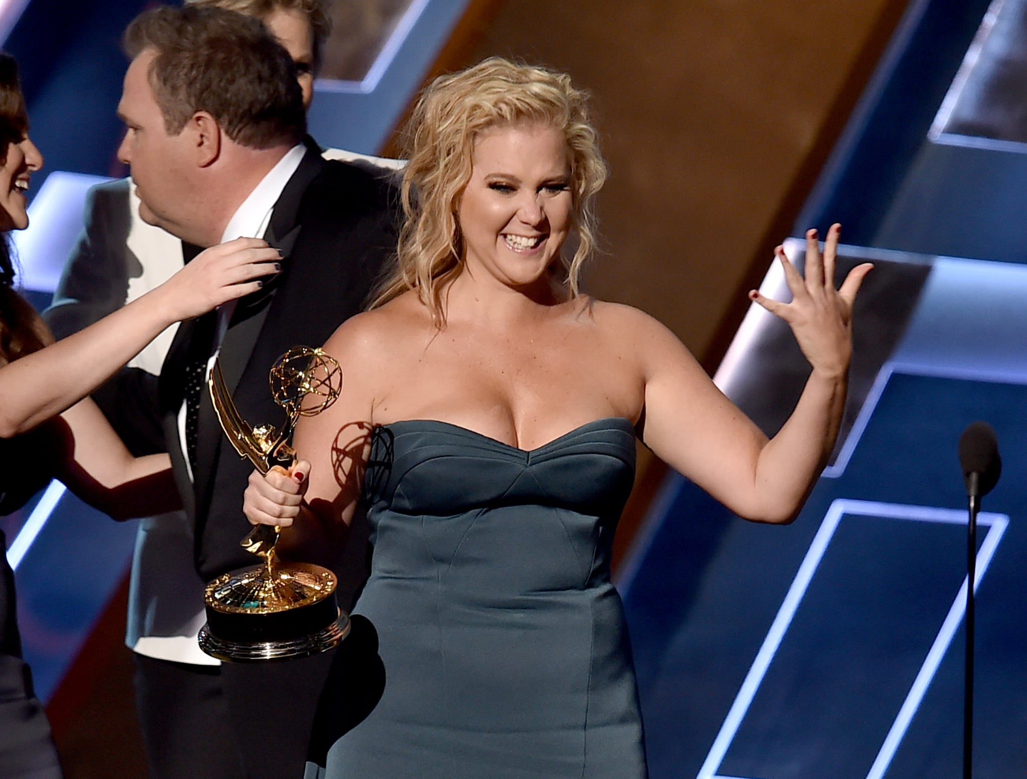 Amy Schumer at the 2015 Emmy Awards