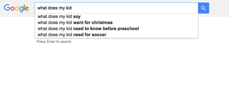 Clearly, Google knows your kids better than you do.