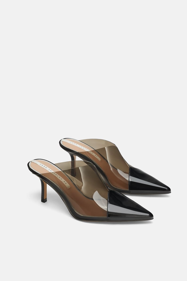 Zara Vinyl Mules