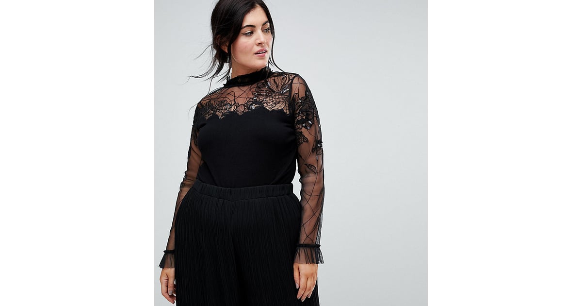 ceri tulle knit dress