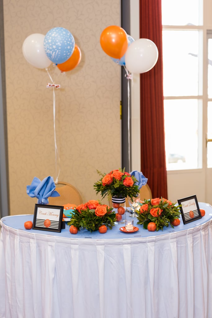 Basketball-Themed Baby Shower Ideas