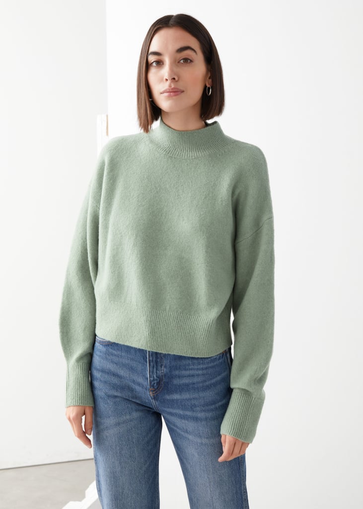 & Other Stories Mock Neck Sweater | The Best, Most Stylish Sweaters For ...