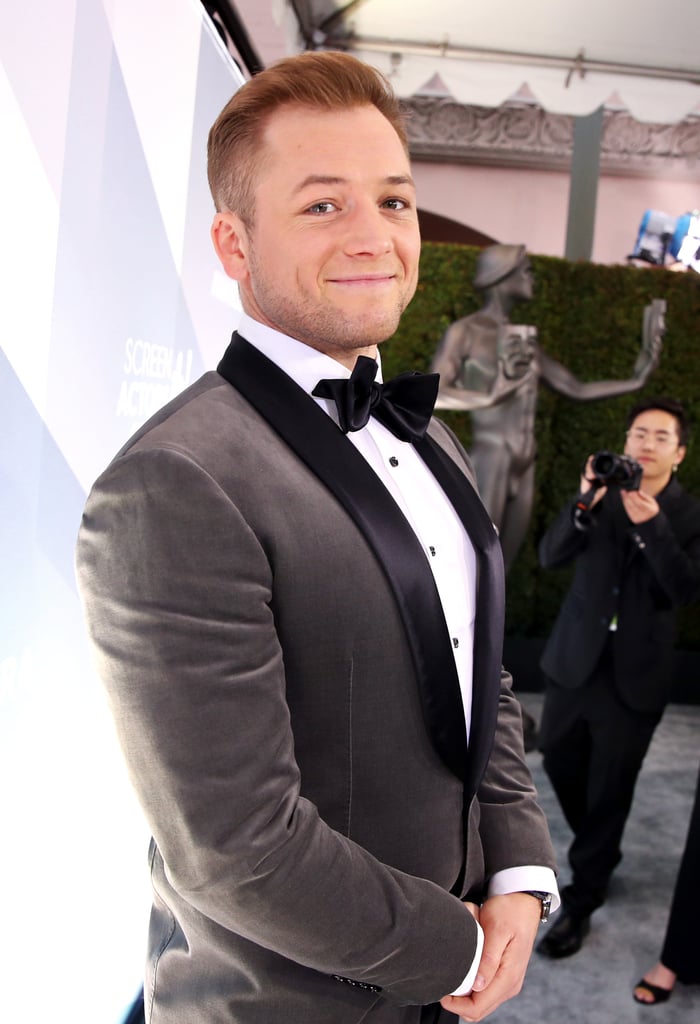 Taron Egerton at the 2020 SAG Awards