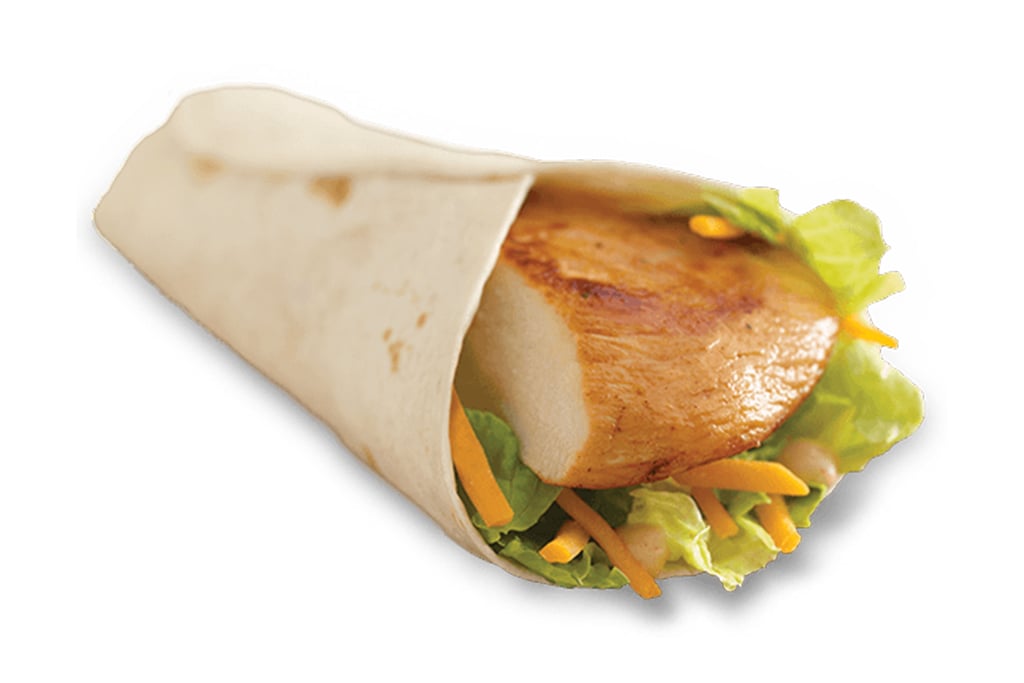 Wendy's Grilled Chicken Wrap Healthiest Fast Food Orders POPSUGAR