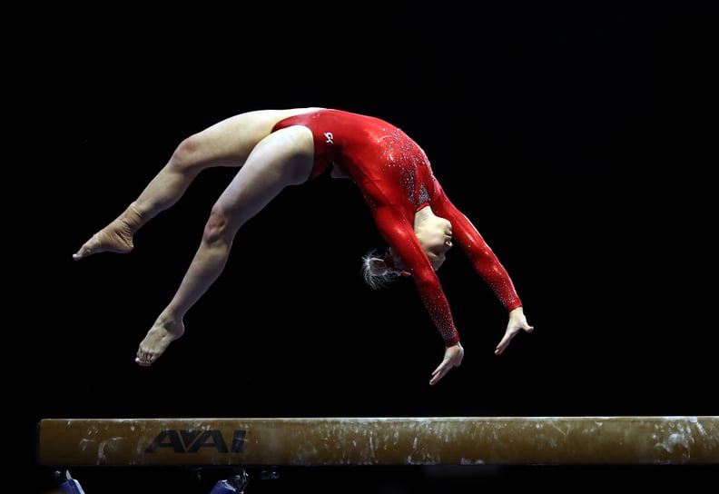 Jade Carey Visualizes Before Her Routines