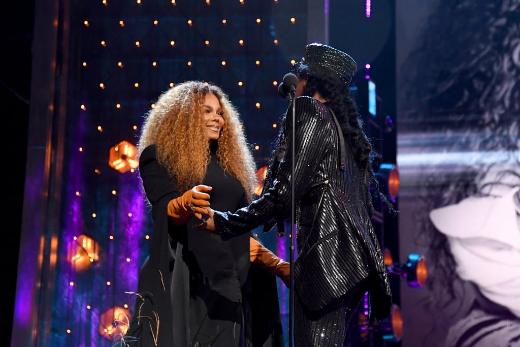 Janet Jackson at Rock and Roll Hall of Fame Ceremony 2019