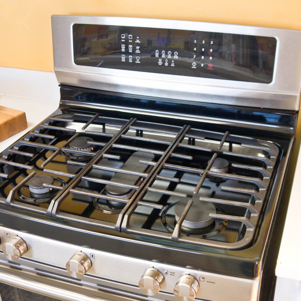Use the right cleaning spray for your range top.