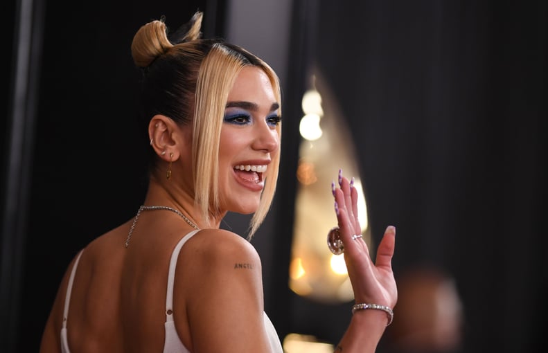 Dua Lipa's Nail Art at the 2020 Grammys