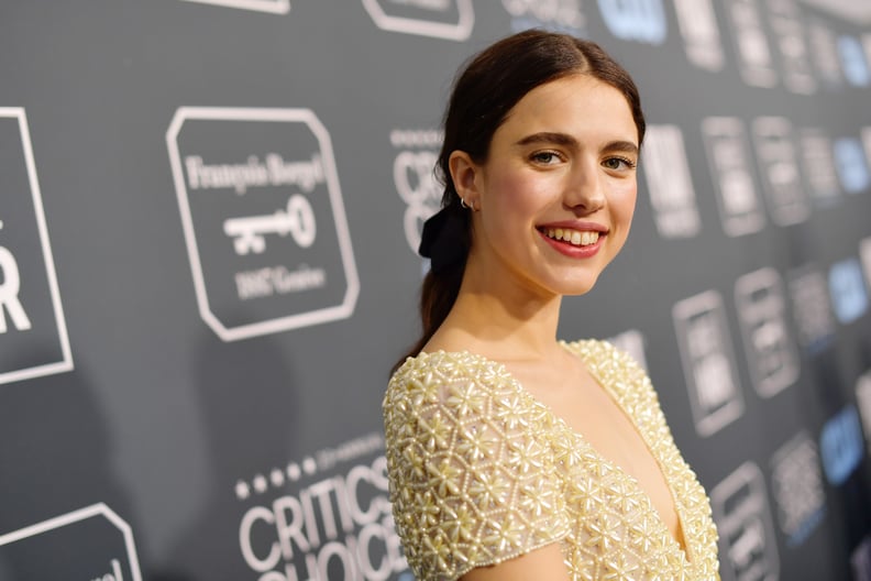 Margaret Qualley at the 2020 Critics' Choice Awards