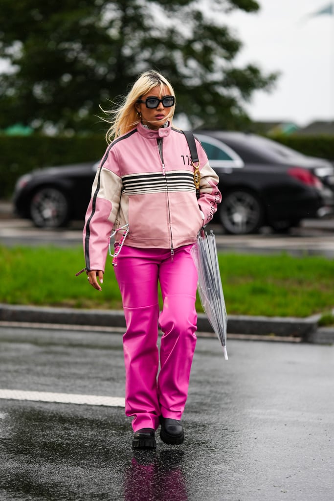 Copenhagen Fashion Week Street Style Spring 2024 Trend: Motorcore