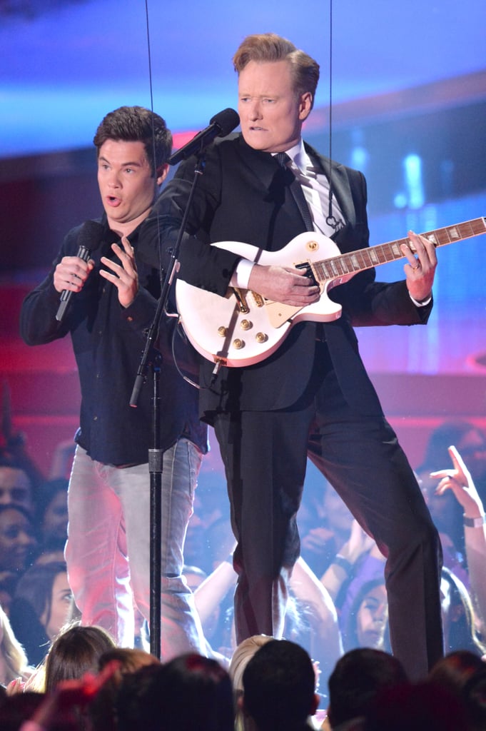 Conan and Adam DeVine's Impromptu (and Underwhelming) Musical Number