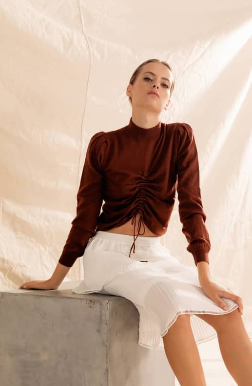 Chriselle new arrivals lim sweater