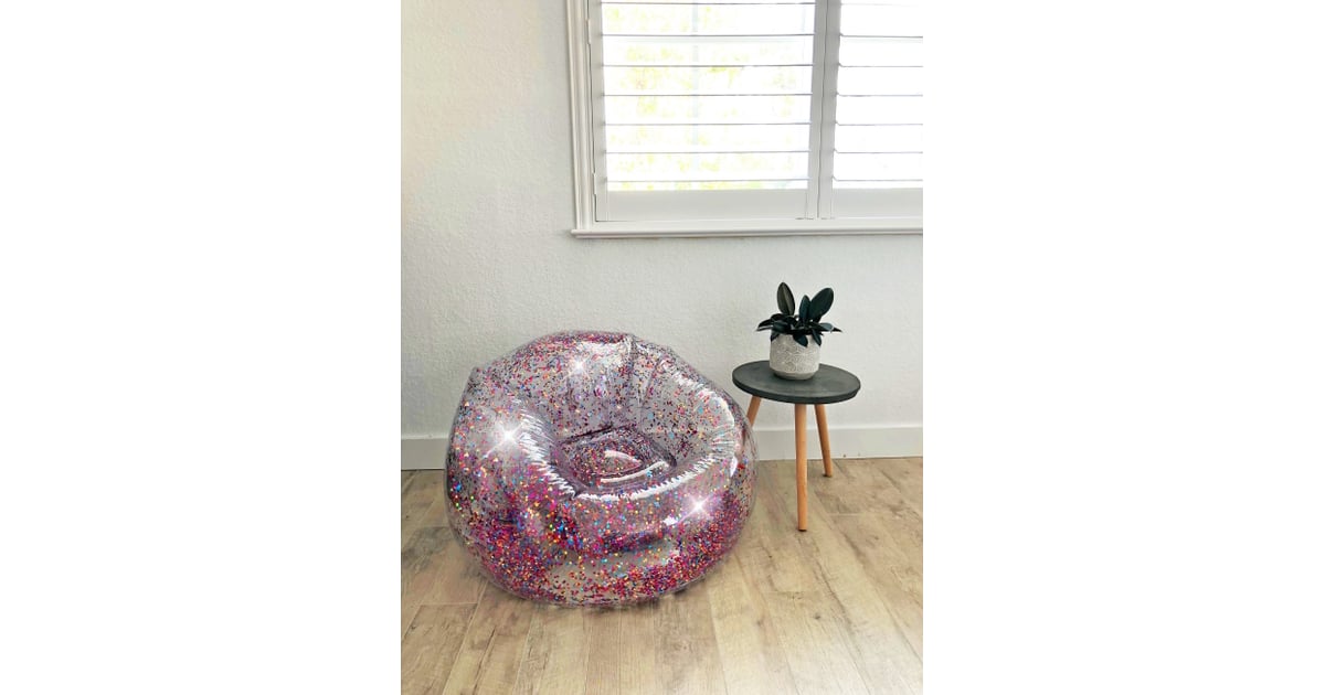 Inflatable Glitter Chair in Multicolor Inflatable Chairs at Target
