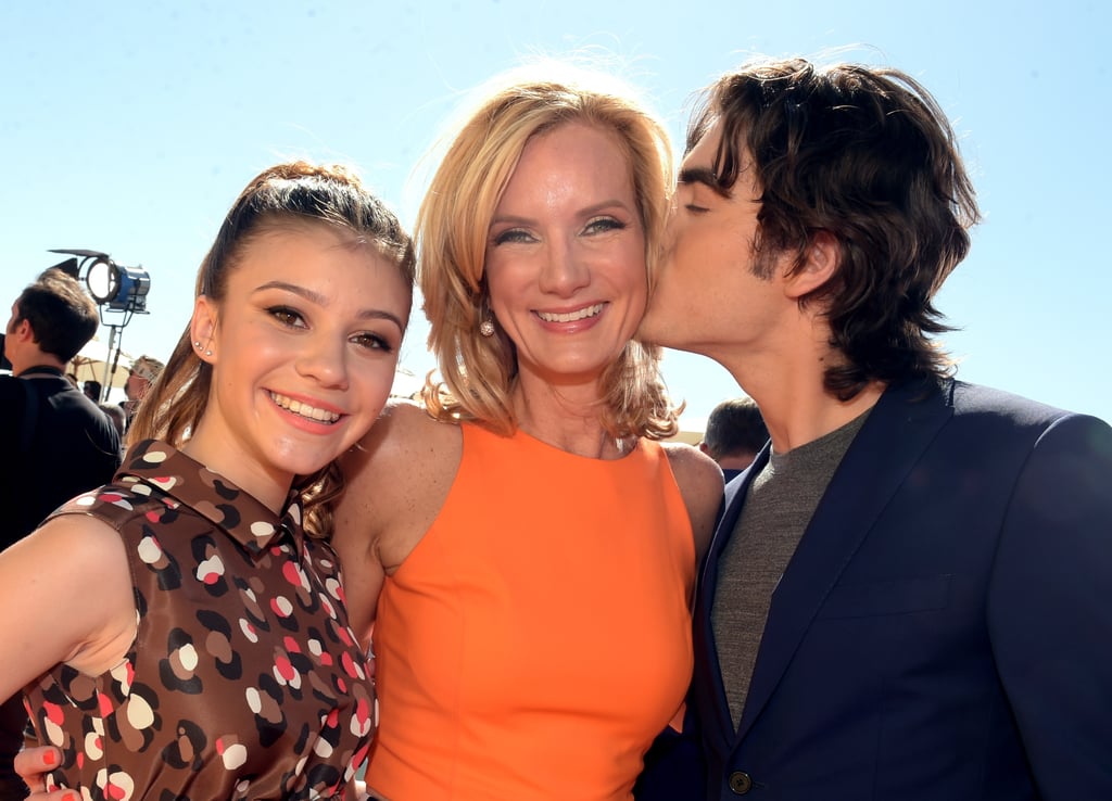 G. Hannelius, Beth Littleford, and Blake Michael