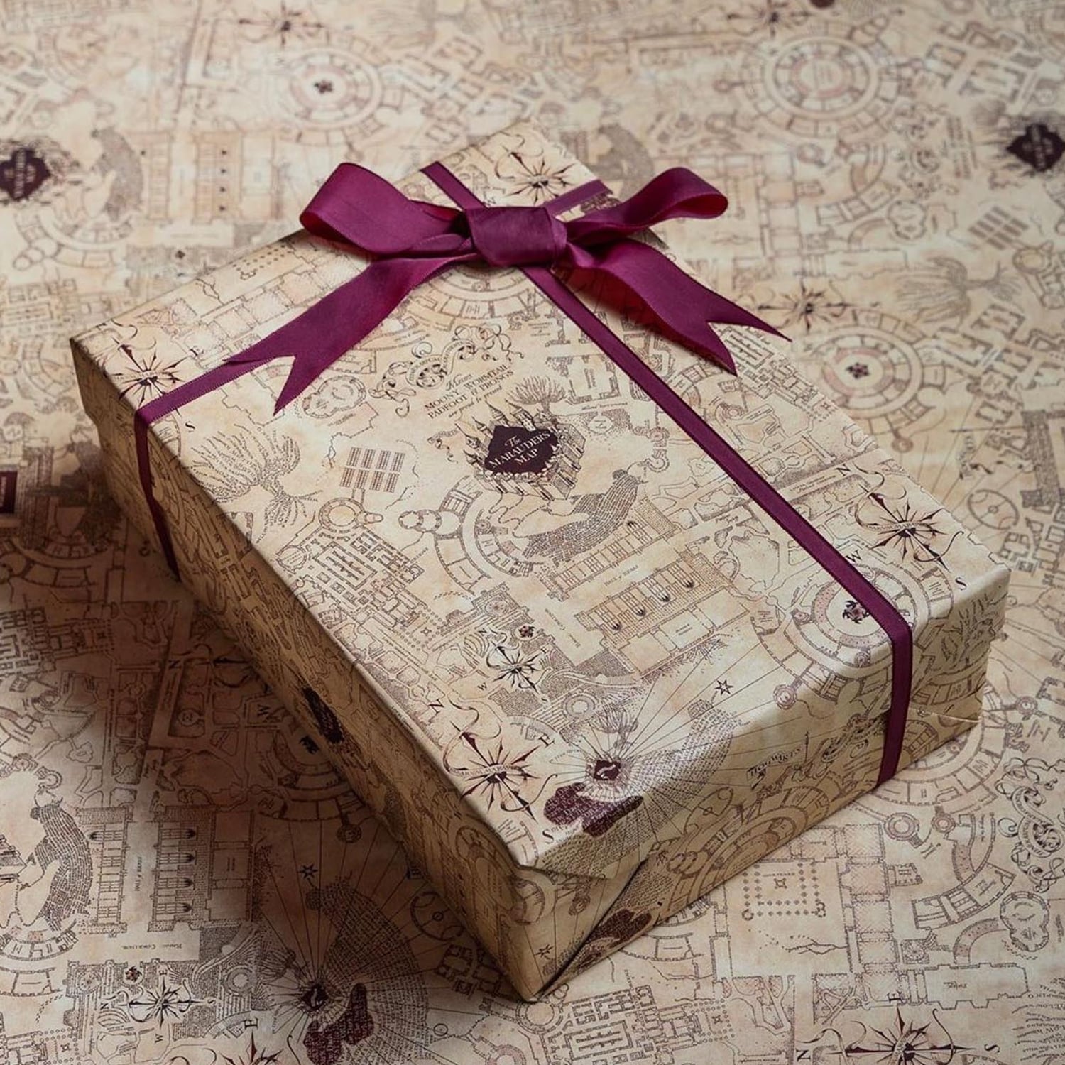 Harry Potter Hogwarts for Christmas Premium Roll Gift Wrap Wrapping Paper 