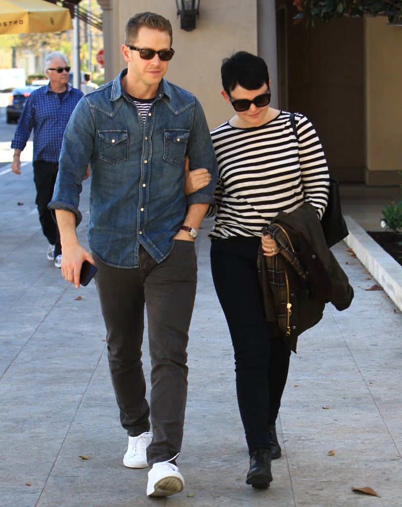 Ginnifer Goodwin and Josh Dallas Out For Lunch in LA