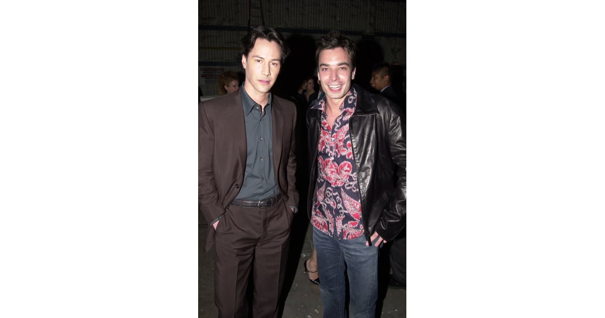 Keanu Reeves And Jimmy Fallon 2000 A Nostalgic Look Back At Celebrities Earliest Red Carpet Appearances Popsugar Celebrity Photo 52