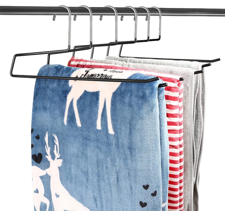 SmallSpace Blanket Storage Ideas Doiown Blanket Hangers 27 Blanket