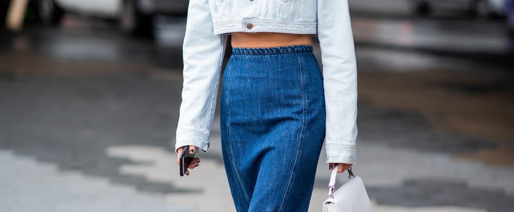 general pants denim skirt