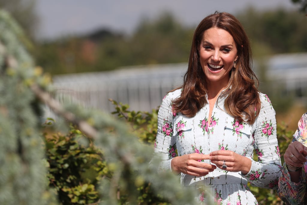Kate Middleton Visits Back to Nature Garden at RHS Wisley