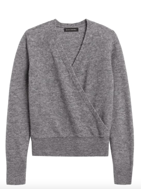 Banana republic wrap discount sweater