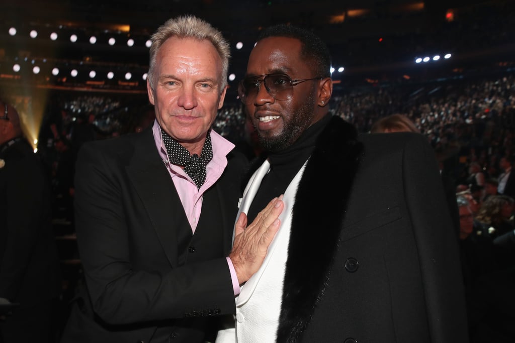 Pictured: Sting and Diddy