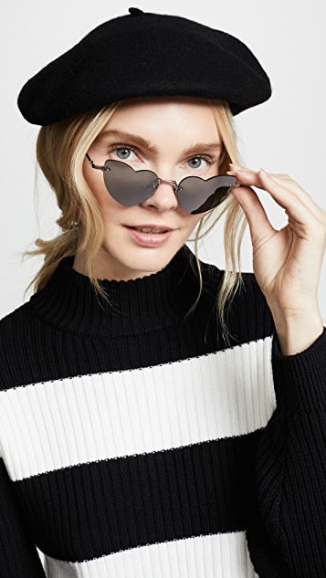 Saint Laurent SL 254 Rimless Lou Lou Sunglasses