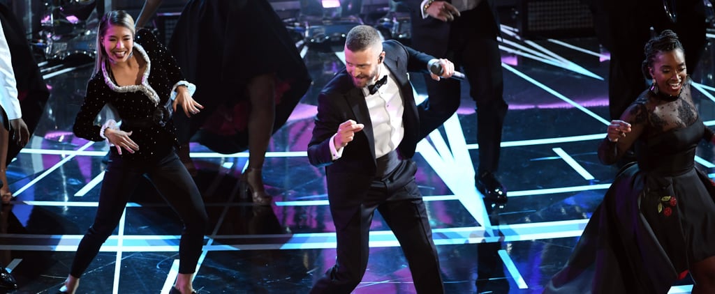 Justin Timberlake Dancing With Celebrities at 2017 Oscars
