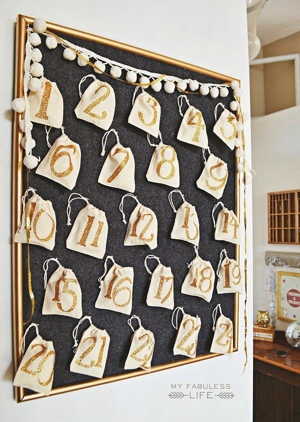 Glittery Calendar