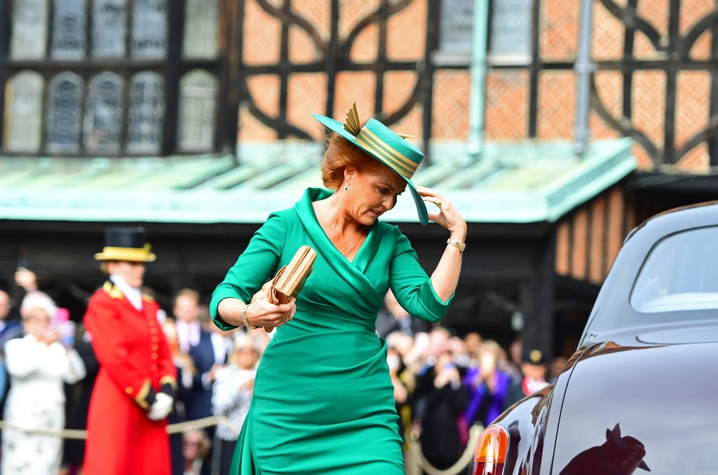 Sarah Ferguson Dress at Princess Eugenie's Wedding 2018