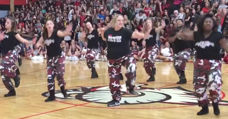 High School Principal Joins in Step Team's Performance | POPSUGAR Family