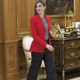 Get Inspired by Every Angle of Queen Letizia's Office-Appropriate Culottes