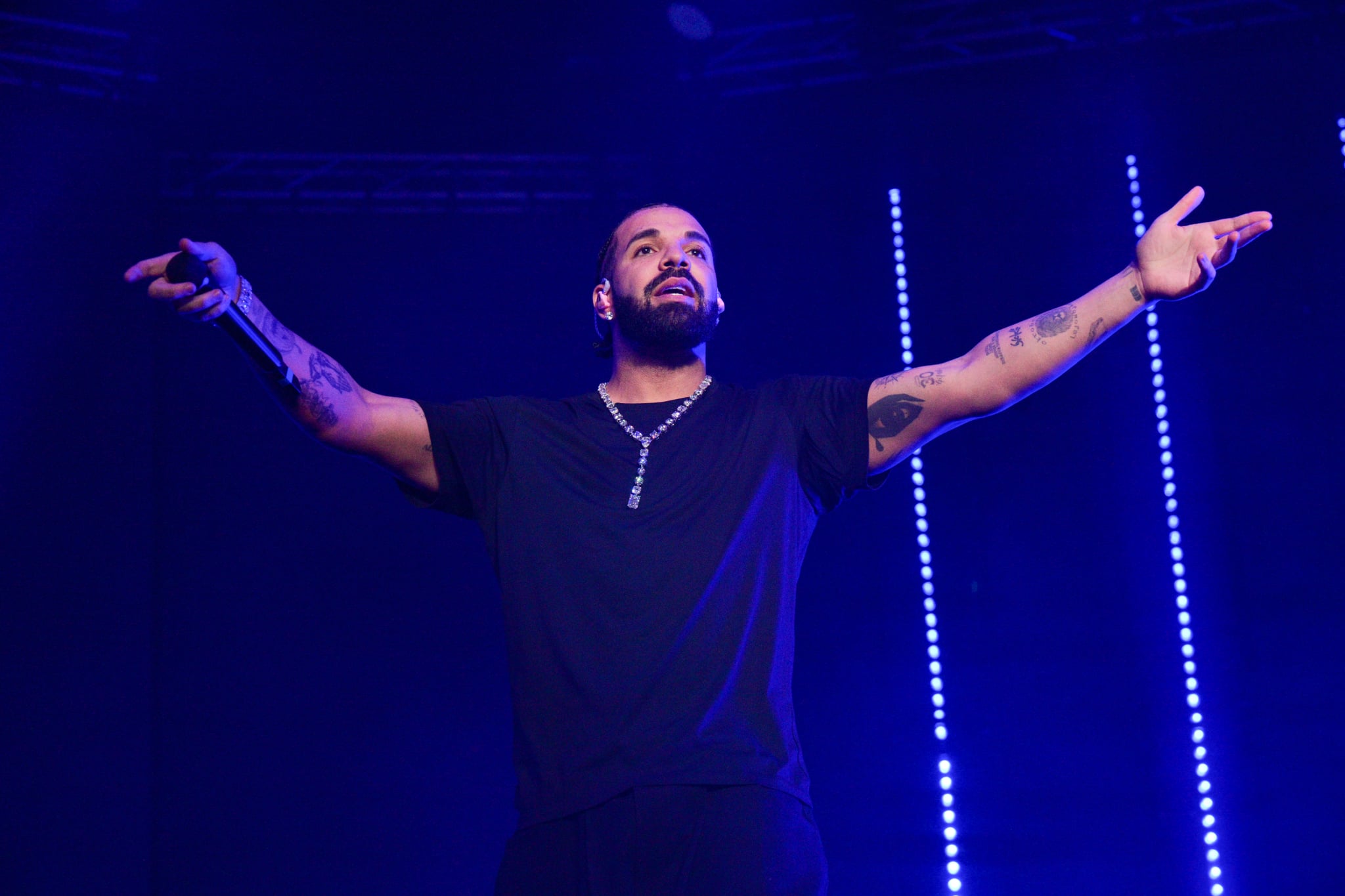 ATLANTA, GA - DECEMBER 9: Rapper Drake performs onstage during 
