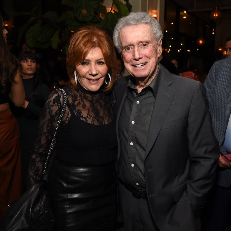 LOS ANGELES, CALIFORNIA - FEBRUARY 27: (L-R) Joy Philbin and Regis Philbin attend the LA screening of 