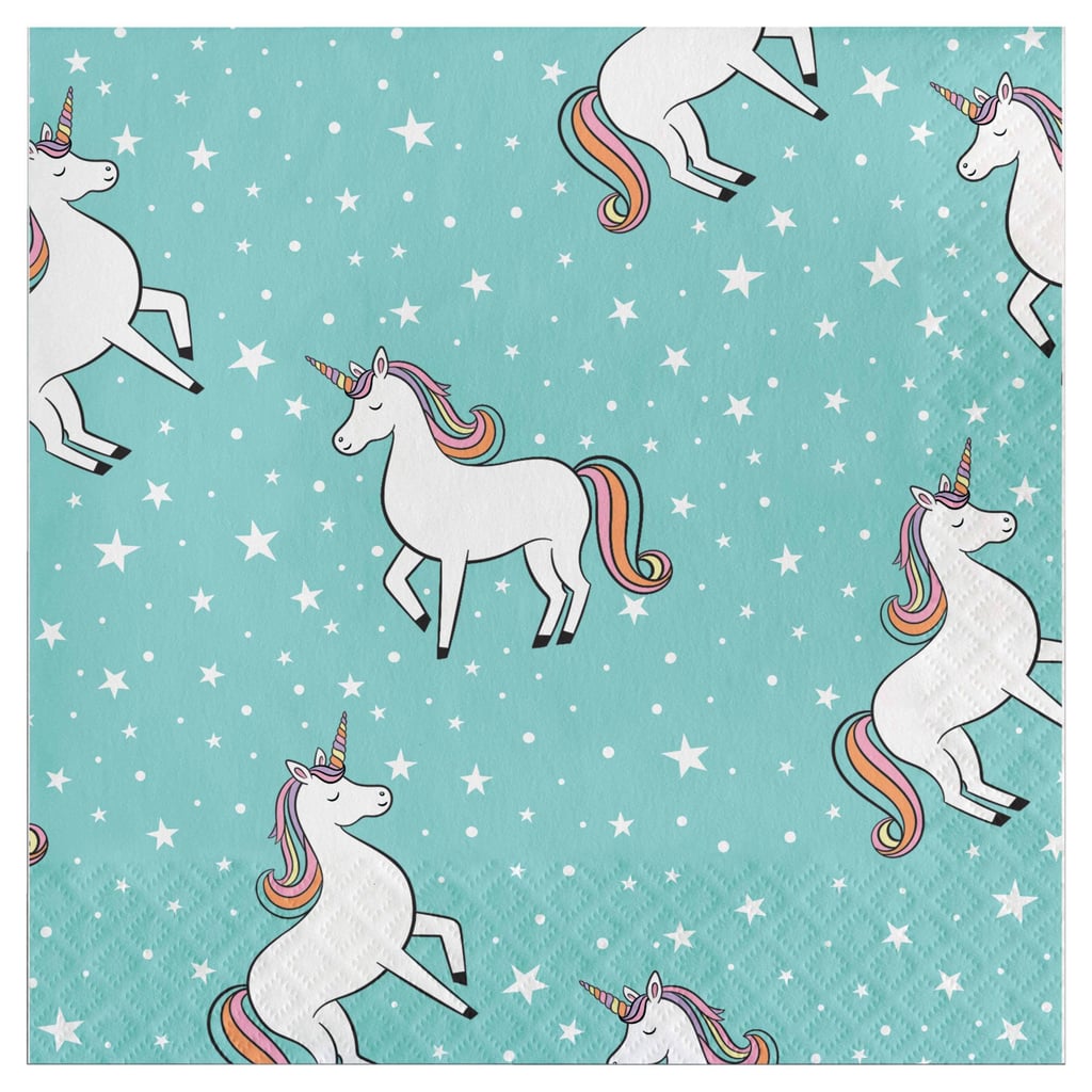 Spritz Unicorn Blue Disposable Napkins 20 Count ($2)